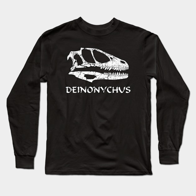 Deinonychus Long Sleeve T-Shirt by NicGrayTees